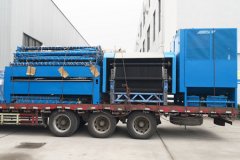 鼎諾機(jī)電新年第一套全自動(dòng)被褥生產(chǎn)線(xiàn)發(fā)貨